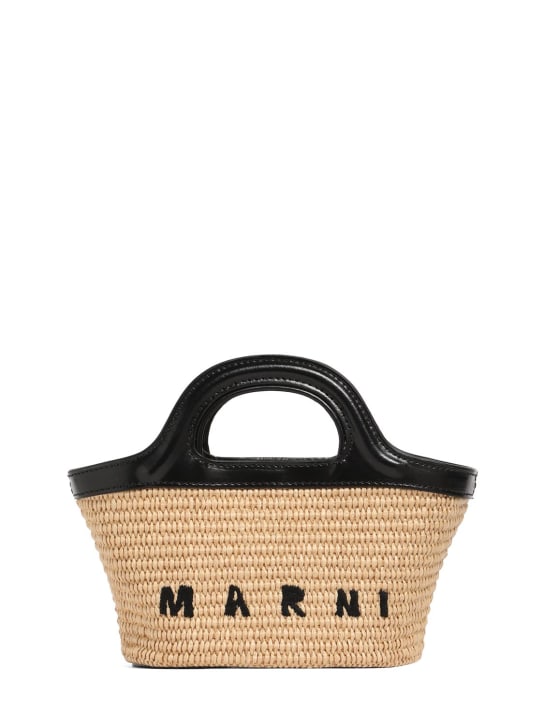 Marni Junior: Tropicalia top handle bag w/ logo - kids-girls_0 | Luisa Via Roma