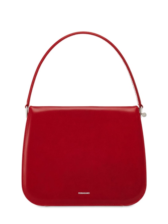 Small frame leather top handle bag - Ferragamo - Women | Luisaviaroma