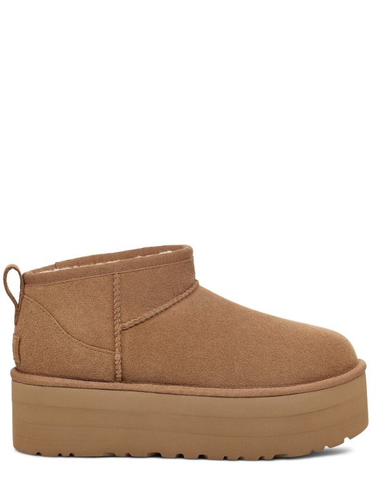 Ugg: Stivali Classic Ultra Mini Platform 50mm - Tan - women_0 | Luisa Via Roma