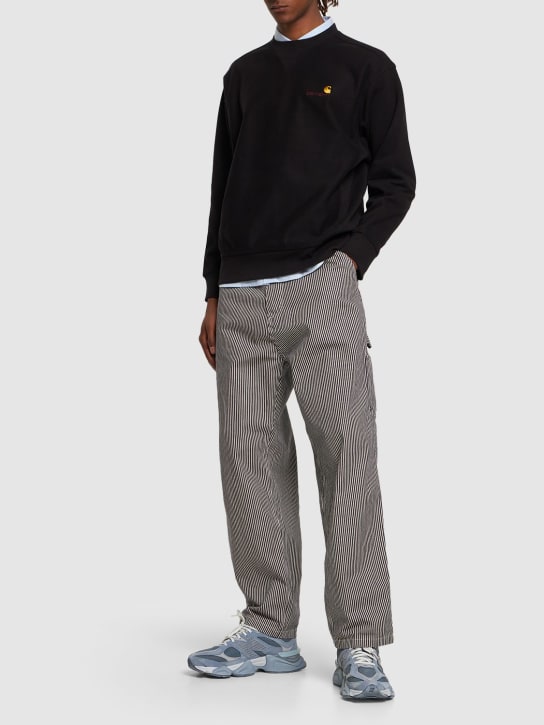 Carhartt WIP: American Script crewneck sweatshirt - men_1 | Luisa Via Roma