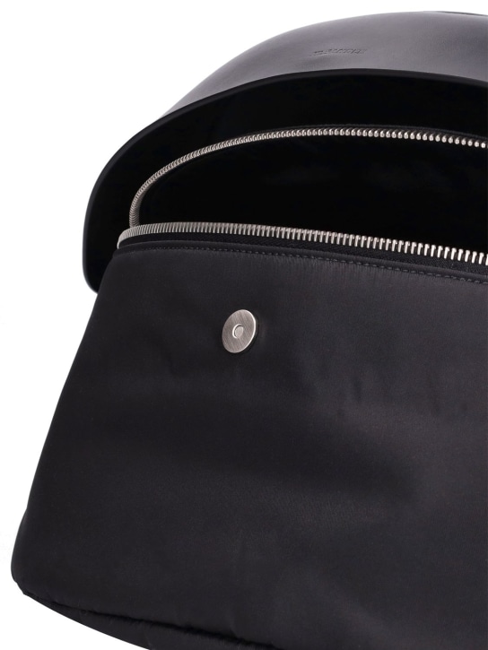 Jil Sander: Marsupio medio in nylon e pelle - men_5 | Luisa Via Roma