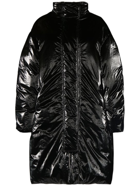 Marant Etoile: Debby padded nylon coat - Black - women_0 | Luisa Via Roma