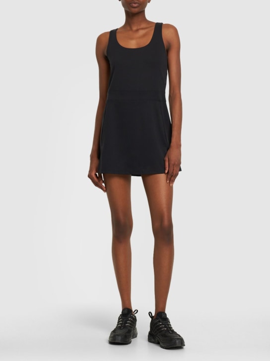 Splits59: Martina Rigor stretch tech dress - Black - women_1 | Luisa Via Roma