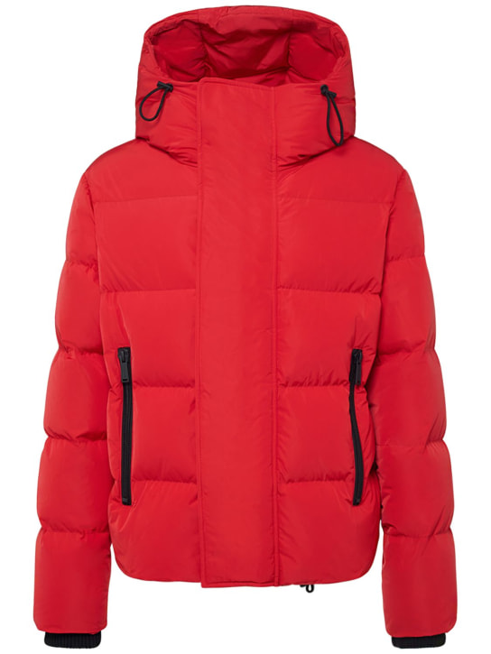 Dsquared2: Hooded down jacket - Red - men_0 | Luisa Via Roma