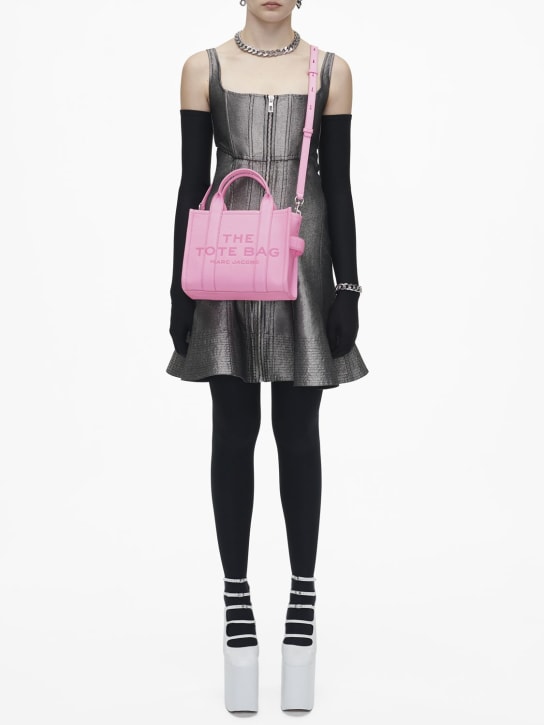 Marc Jacobs: The Small Tote レザーバッグ - Fluro Candy - women_1 | Luisa Via Roma