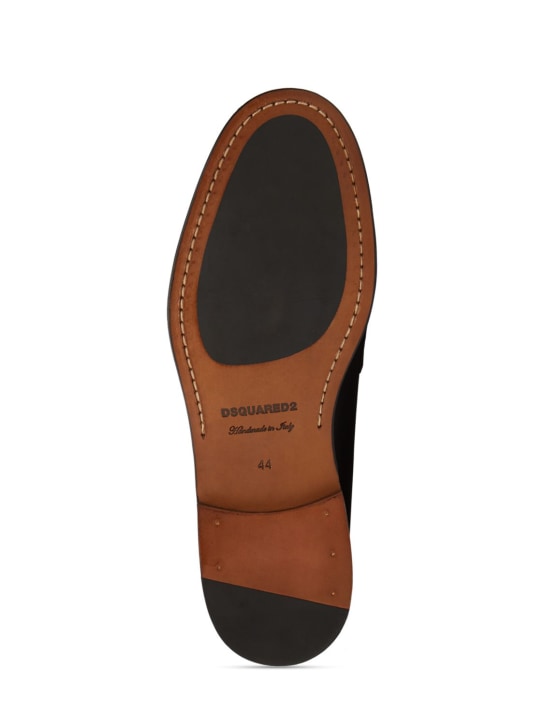 Dsquared2: Mocasines de piel - men_5 | Luisa Via Roma