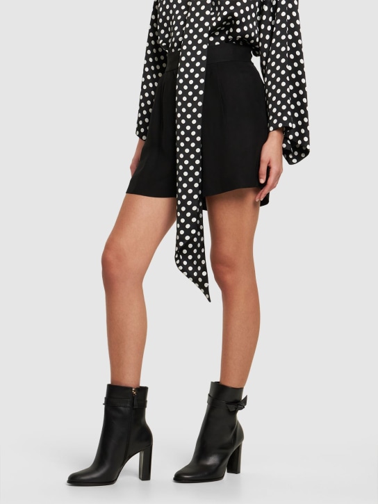 90mm Clarita leather ankle boots - Thumbnail 2