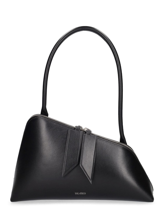 The Attico: Sunrise leather shoulder bag - women_0 | Luisa Via Roma