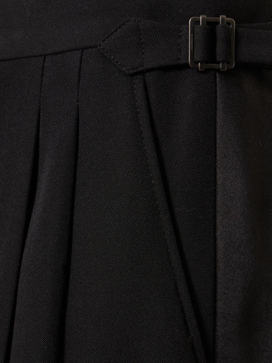 Burberry: Pantaloni larghi Westwood - Nero - men_3 | Luisa Via Roma