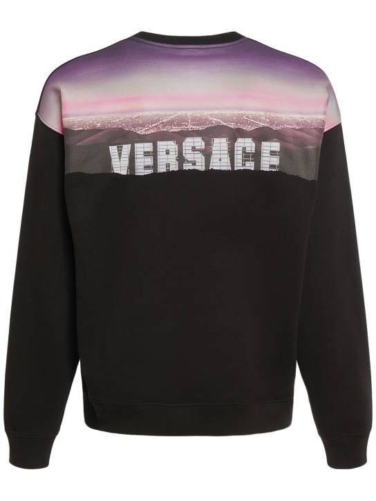 Versace: Felpa Versace Hills con stampa - men_4 | Luisa Via Roma