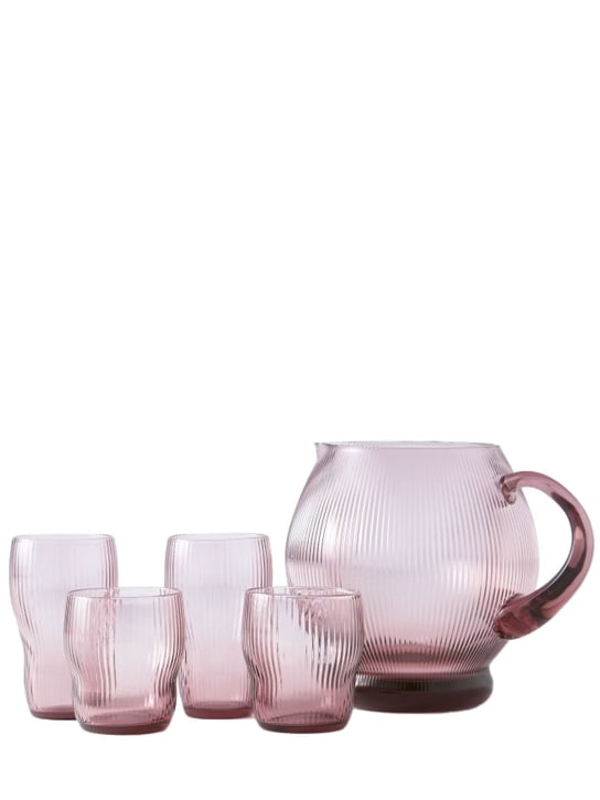 Polspotten: Pum玻璃杯2个套装 - 紫色 - ecraft_1 | Luisa Via Roma