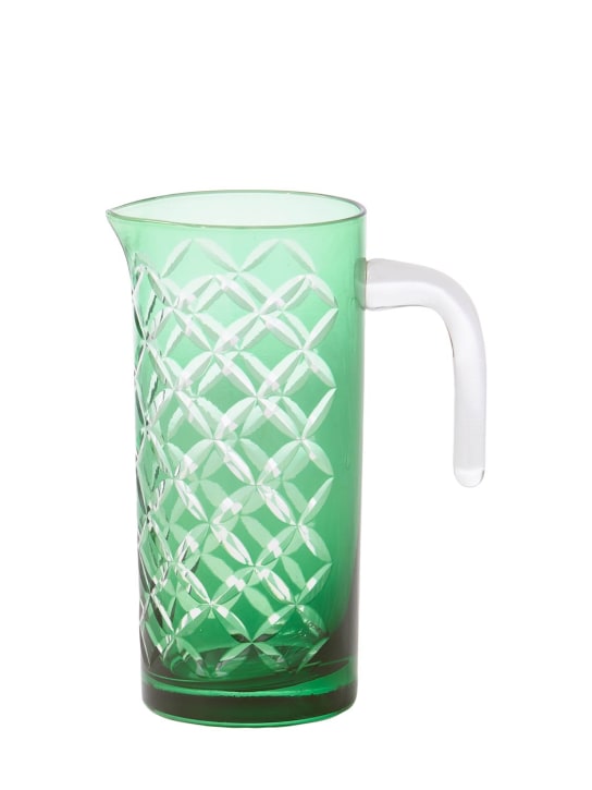 Polspotten: Cutting pitcher - Green - ecraft_0 | Luisa Via Roma