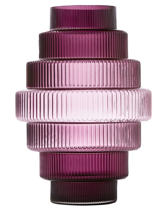 Polspotten: Large Steps vase - Purple - ecraft_0 | Luisa Via Roma