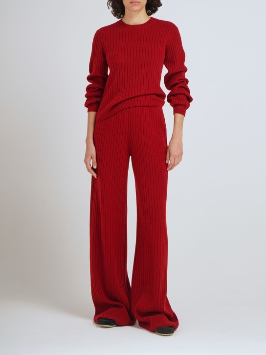 Loro Piana: Maras rib knit cashmere sweater - women_1 | Luisa Via Roma