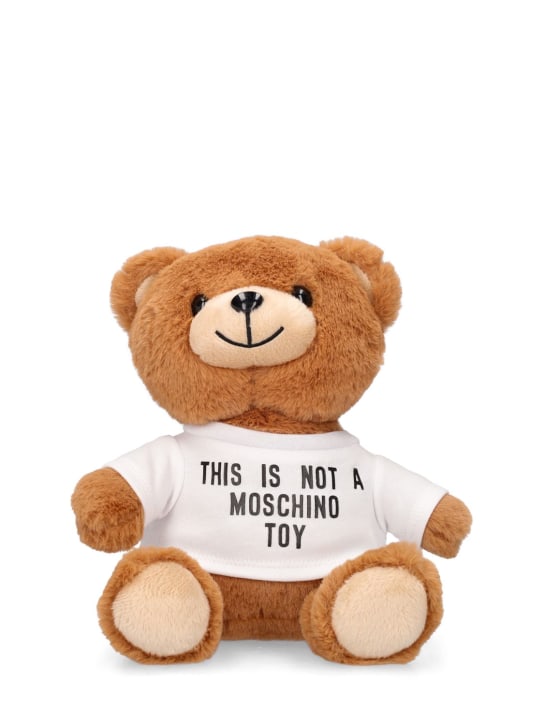 Moschino: Teddy crossbody bag - Multicolor - women_0 | Luisa Via Roma