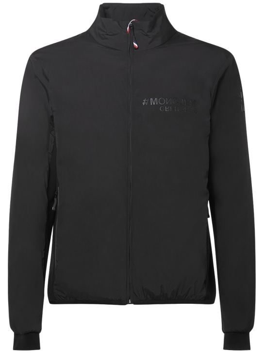 Moncler Grenoble: Doron nylon jacket - Black - men_0 | Luisa Via Roma