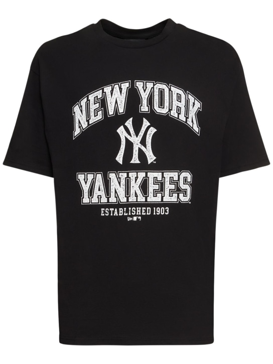 New Era: NY Yankees printed cotton t-shirt - men_0 | Luisa Via Roma