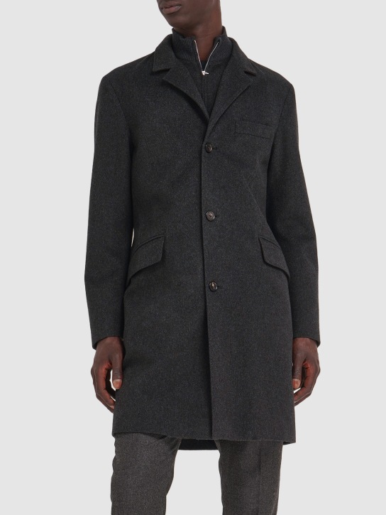 Loro Piana: Classic cashmere Storm coat - men_1 | Luisa Via Roma