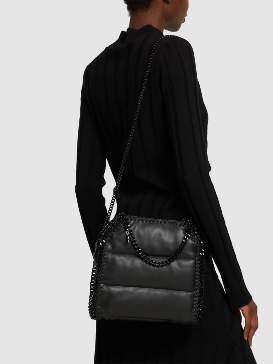 Stella McCartney: Mini Alter Mat padded faux leather bag - women_1 | Luisa Via Roma
