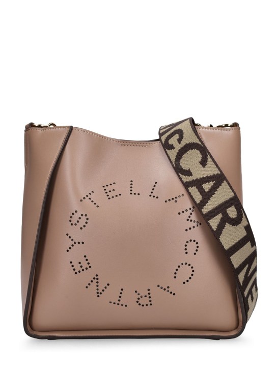 Stella McCartney: Mini Alter Mat soft faux leather bag - 2800 - women_0 | Luisa Via Roma