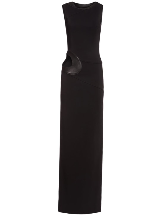Tom Ford: Cady long dress - Black - women_0 | Luisa Via Roma