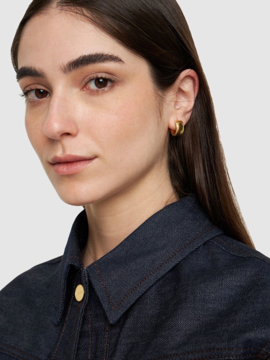 Federica Tosi: Cleo hoop earrings - women_1 | Luisa Via Roma