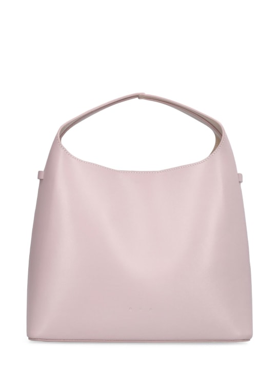 Aesther Ekme: Mini Sac smooth leather top handle bag - Violet Ice - women_0 | Luisa Via Roma