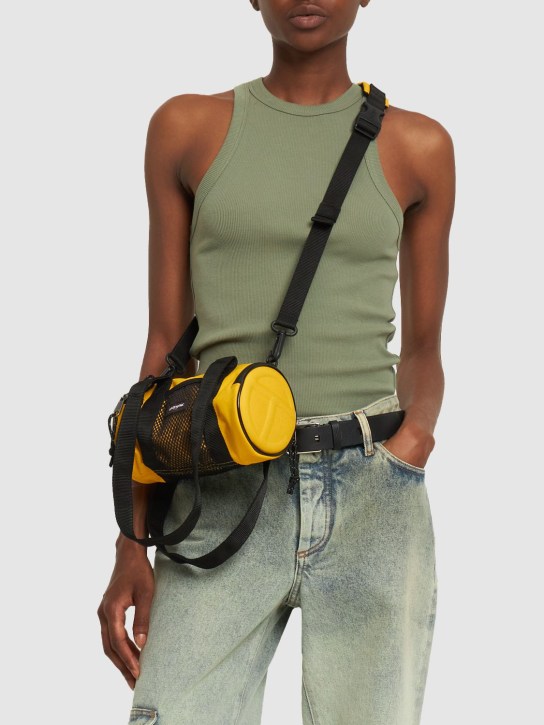 Eastpak x TELFAR: 2L Small Telfar duffle shoulder bag - Telfar Yellow - women_1 | Luisa Via Roma