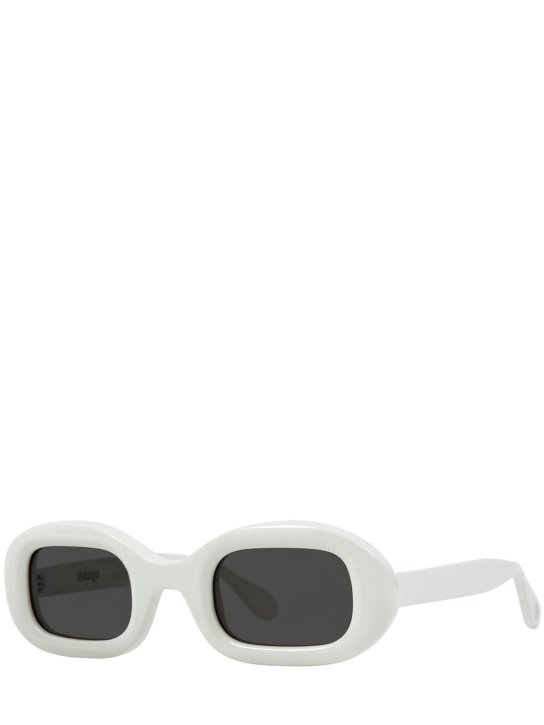 Delarge: Gafas de sol ovaladas de acetato - Butter/Grey - women_1 | Luisa Via Roma