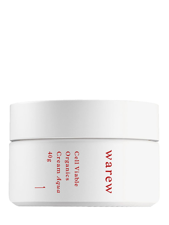 warew: 40gr Cream Aqua moisturizer - Transparent - beauty-men_0 | Luisa Via Roma