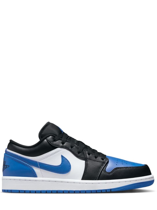 Nike: Air Jordan 1 Low sneakers - White/Blue - men_0 | Luisa Via Roma