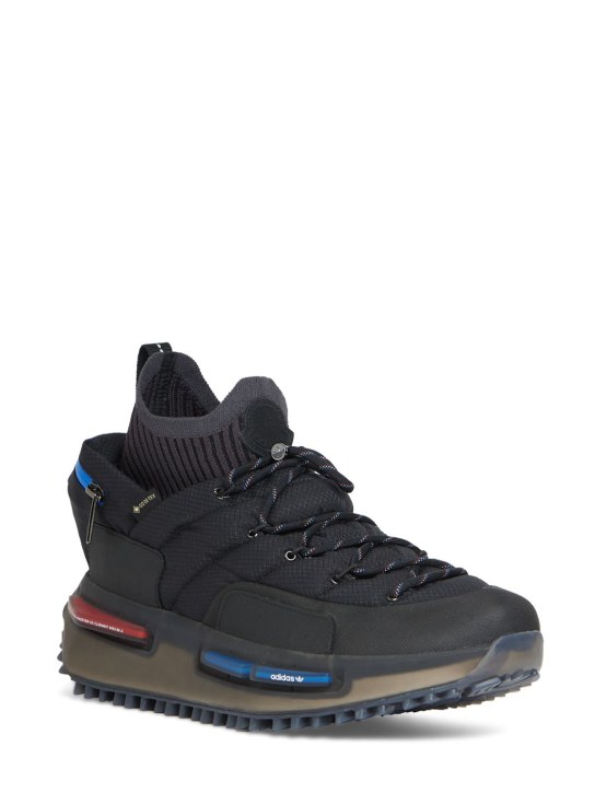 Moncler Genius: Moncler x adidas NMD Runner sneakers - Black - men_1 | Luisa Via Roma