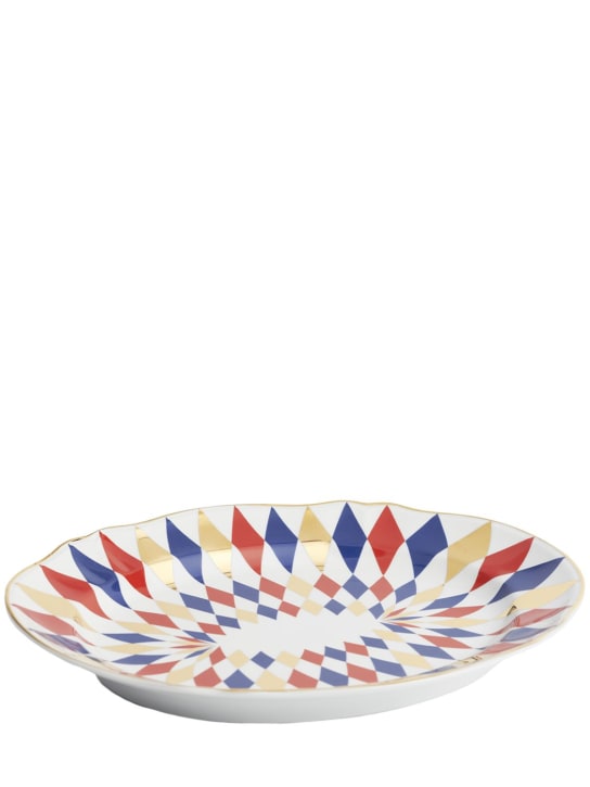 Bitossi Home: Abracadabra oval platter - Multicolor - ecraft_1 | Luisa Via Roma