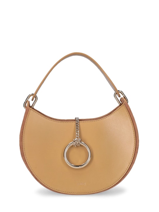Chloé: Arlene Hobo leather top handle bag - women_0 | Luisa Via Roma