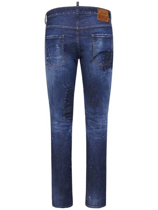 Dsquared2: Jeans aus Stretch-Denim „Cool Guy“ - Dunkelblau - men_0 | Luisa Via Roma
