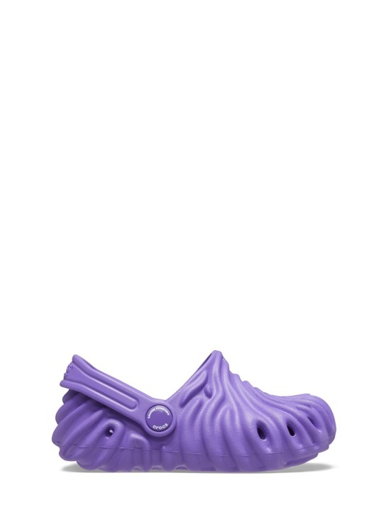 Crocs: Salehe橡胶凉鞋 - 紫色 - kids-girls_0 | Luisa Via Roma