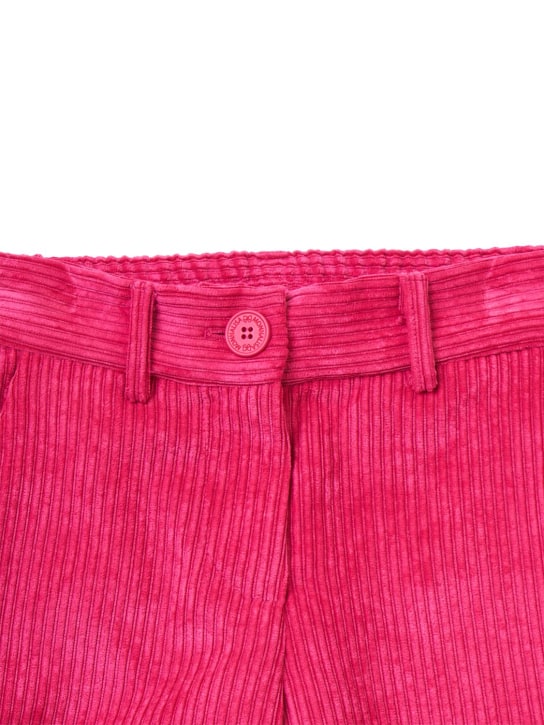 Monnalisa: Pantaloni in velluto - Fucsia - kids-girls_1 | Luisa Via Roma