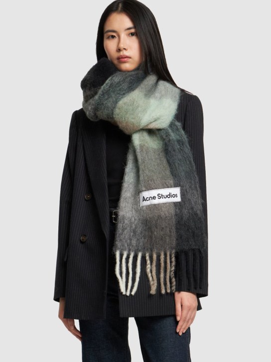 Acne Studios: Vally alpaca blend scarf - women_1 | Luisa Via Roma
