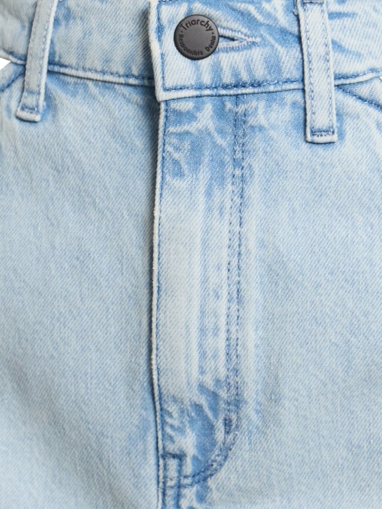 Triarchy: Minigonna vita alta Ms. Stone in denim - Blu - women_3 | Luisa Via Roma