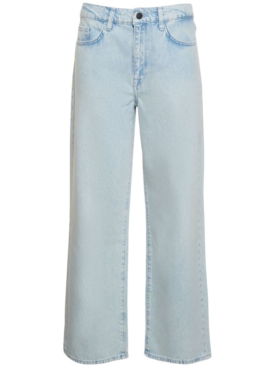 Triarchy: Jeans baggy fit in denim Ms. Sparrow in denim - Blu - women_0 | Luisa Via Roma