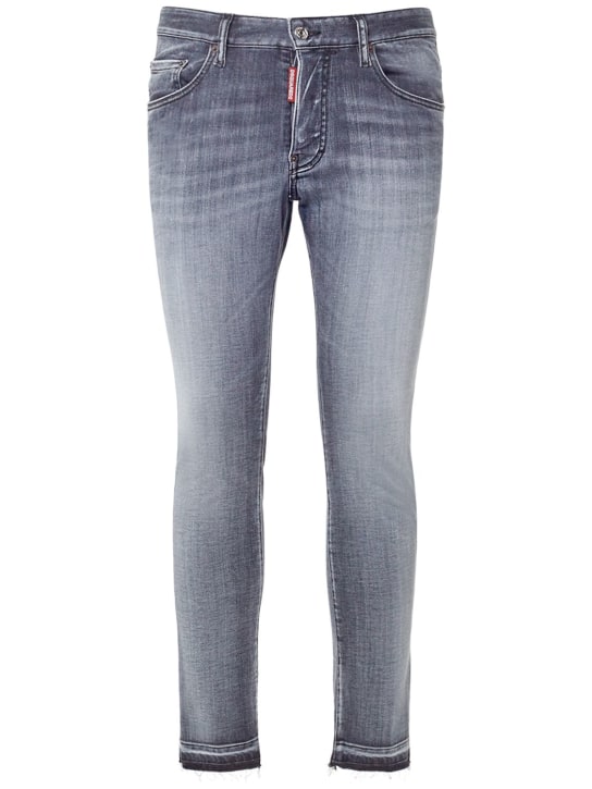 Dsquared2: Super Twinky stretch denim jeans - men_0 | Luisa Via Roma