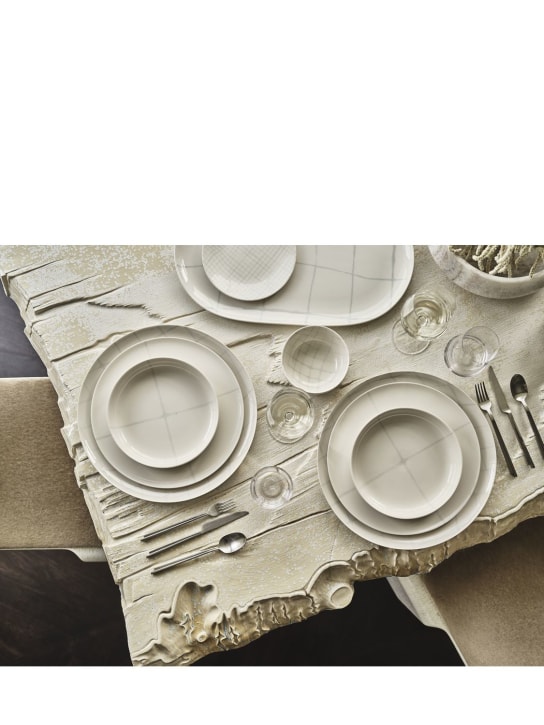 Serax: Set of 2 23cm small Salt Zuma plates - White - ecraft_2 | Luisa Via Roma