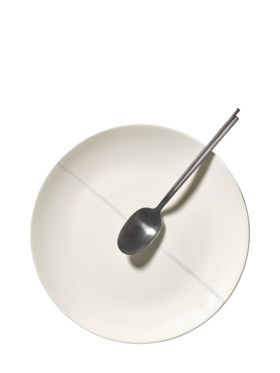 Serax: Set of 2 23cm small Salt Zuma plates - White - ecraft_4 | Luisa Via Roma