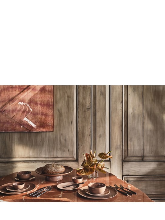 Serax: Sienna Zuma 23厘米小号盘子2个套装 - 棕色 - ecraft_1 | Luisa Via Roma