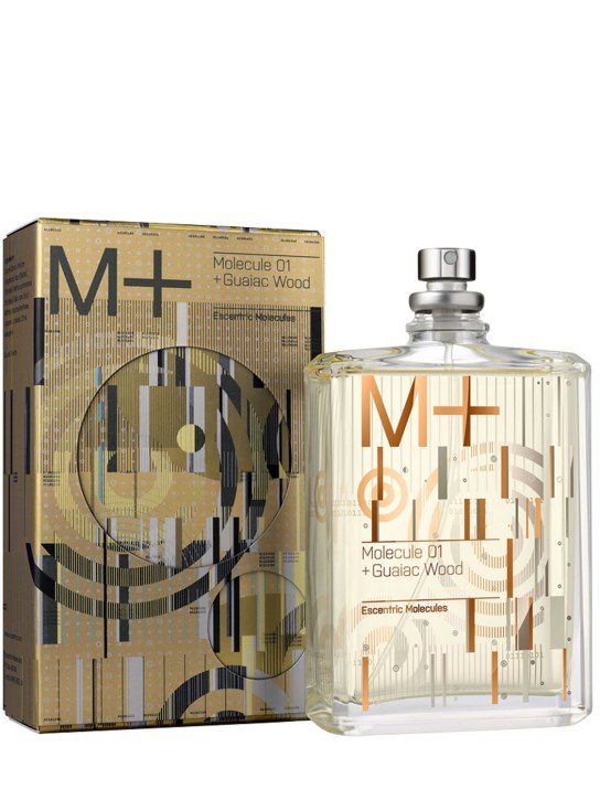 ESCENTRIC MOLECULES: Eau de parfum Molecule 01+Guaiac Wood 100ml - Trasparente - beauty-men_1 | Luisa Via Roma