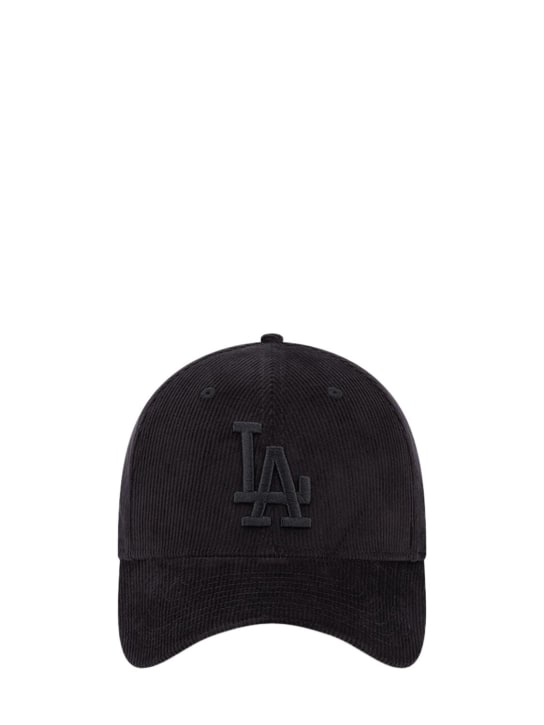 New Era: Cord 39Thirty Los Angeles Dodgers棒球帽 - 黑色 - men_0 | Luisa Via Roma