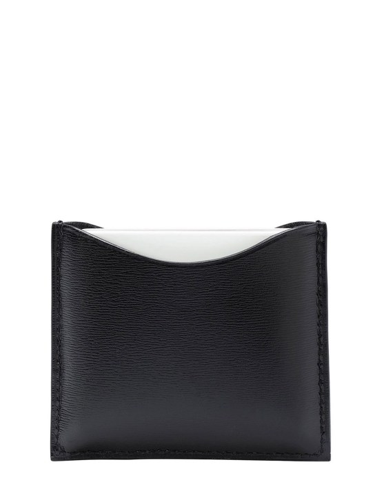 La Bouche Rouge Paris: Refillable Fine Leather Compact Case - Schwarz - beauty-women_0 | Luisa Via Roma