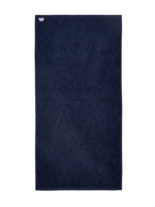 Liberty: Ianthe bath towel - Blue - ecraft_3 | Luisa Via Roma