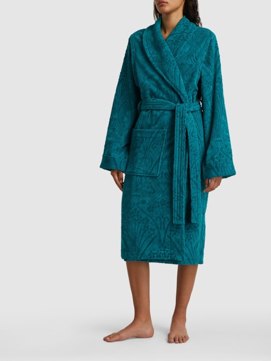 Liberty: Ianthe bathrobe - Blue - ecraft_1 | Luisa Via Roma
