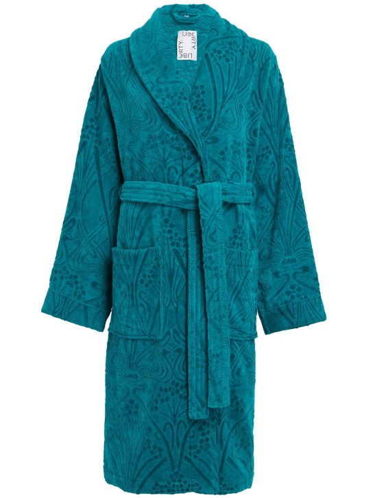 Liberty: Ianthe bathrobe - Blau - ecraft_0 | Luisa Via Roma